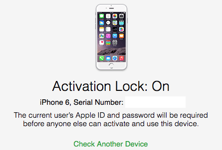 iPhone Activation Lock