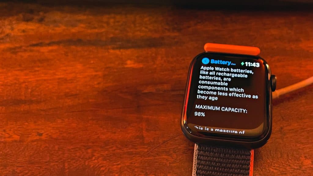 Apple Watch Maximum Capacity