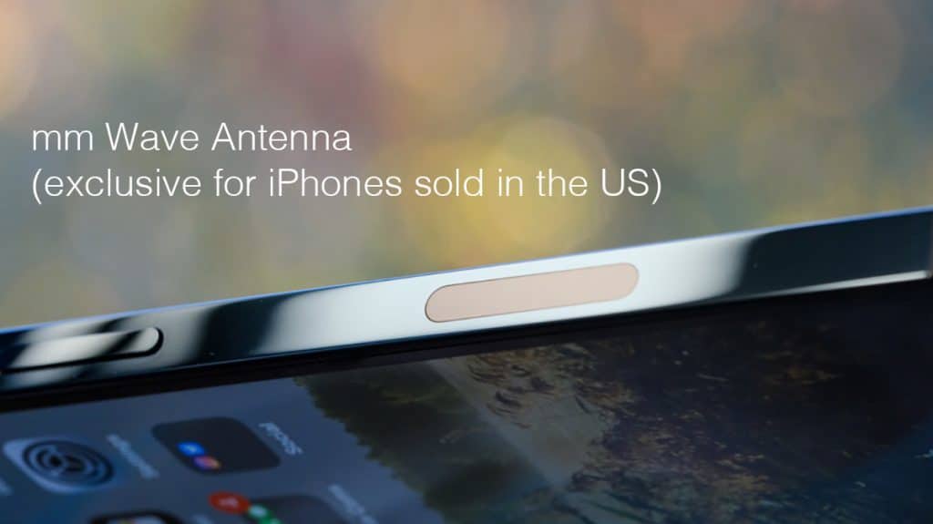 mm Wave Antenna for iPhone 12 Pro sold in the US