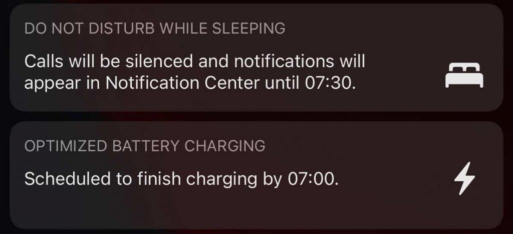 Optimized Battery Charging.